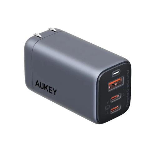 Aukey PA-B6U - Củ sạc nhanh Aukey Omnia II Mix 67W GaN III 3 cổng 2C1A | Công nghệ PD 3.0, PPS 45W, UFCS Aukey PA-B6U - Củ sạc nhanh Aukey Omnia II Mix 67W GaN III 3 cổng 2C1A | Công nghệ PD 3.0, PPS 45W, UFCS