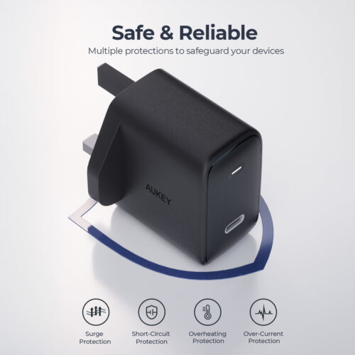 Aukey PA-F4 - Củ sạc nhanh Aukey PD 45W Omnia - Hình ảnh 6