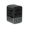 Aukey PA-TA08A 65W Sạc nhanh PPS 45W, PD 30W, USB A + 4 Type C, AC 2500W tương thích 150 Quốc gia - <ul> <li>Model: PA-TA07</li> <li>Định mức: 100-250VAC, Tối đa 10A, 2500W</li> <li>Đầu ra cổng đơn tối đa: USB-A (1) / A (2) / C (3) / C (4) Đầu ra: 5V 2.4A (Tối đa 12W) USB-C (5) Đầu ra: 5V 3A / 9V 3A / 15V 2.33A / 20V 1.75A (Tối đa 35W)</li> <li>Đầu ra đa cổng: USB-A (1)+A (2)+C (3)+C (4) Đầu ra: 5V 3A (Tối đa 15W), Tối đa 2.4A trên mỗi cổng USB-C (5) Đầu ra: 5V 2.4A / 9V 2.22A / 12V 1.67A (Tối đa 20W)</li> <li>Tổng đầu ra DC: 35W</li> <li>Kích thước: 69 × 53 × 53mm</li> <li>Trọng lượng: 147g</li> </ul>