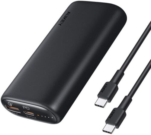 Aukey PB-Y36 Pin dự phòng10.000 mAh Lõi Pin Tesla, Sạc Nhanh QC 3.0 Và PD 20W- Bản update - Hình ảnh 4
