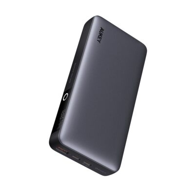 Aukey PB-Y43 - Pin sạc dự phòng Aukey Sprint X 20000mAh 65W Hỗ trợ PD/QC 3.0 PPS 5A, LED hiển thị, sạc nhỏ giọt