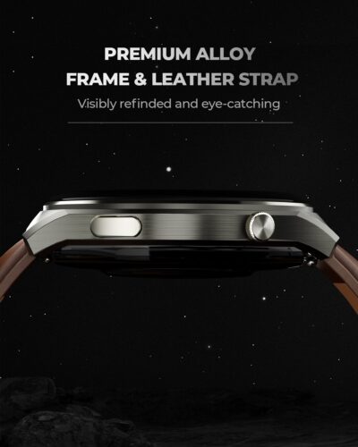 Đồng hồ thông minh AUKEY SW-2U Màn AMOLED 1,43 inch, pin 14 ngày, Kháng nước IP68 hỗ trợ iOS & Android - <p class="QN2lPu">Mẫu: SW-2U Đồng hồ thông minh AUKEY</p> <p class="QN2lPu">Màn hình đồng hồ: Màn hình 1,43 inch</p> <p class="QN2lPu">Chức năng âm thanh tích hợp: Có</p> <p class="QN2lPu">Hai dây đeo: Có</p> <p class="QN2lPu">Chất liệu dây đeo: Dây da bò thật + Silicon thoáng khí</p> <p class="QN2lPu">Chức năng gọi điện qua Bluetooth: Có</p> <p class="QN2lPu">Sạc không dây: Có</p> <p class="QN2lPu">Chống nước: Có</p> <p class="QN2lPu">Màu sắc: Đen</p> <p class="QN2lPu">Trọng lượng sản phẩm: 3,81oz</p> <p class="QN2lPu">Kích thước sản phẩm: 2,02” x1,83” x 0,47” (DxRxC)</p>