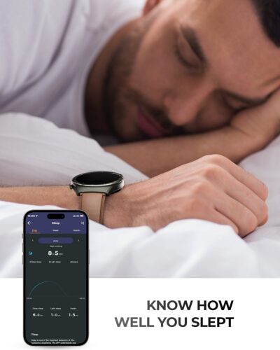 Đồng hồ thông minh AUKEY SW-2U Màn AMOLED 1,43 inch, pin 14 ngày, Kháng nước IP68 hỗ trợ iOS & Android - <p class="QN2lPu">Mẫu: SW-2U Đồng hồ thông minh AUKEY</p> <p class="QN2lPu">Màn hình đồng hồ: Màn hình 1,43 inch</p> <p class="QN2lPu">Chức năng âm thanh tích hợp: Có</p> <p class="QN2lPu">Hai dây đeo: Có</p> <p class="QN2lPu">Chất liệu dây đeo: Dây da bò thật + Silicon thoáng khí</p> <p class="QN2lPu">Chức năng gọi điện qua Bluetooth: Có</p> <p class="QN2lPu">Sạc không dây: Có</p> <p class="QN2lPu">Chống nước: Có</p> <p class="QN2lPu">Màu sắc: Đen</p> <p class="QN2lPu">Trọng lượng sản phẩm: 3,81oz</p> <p class="QN2lPu">Kích thước sản phẩm: 2,02” x1,83” x 0,47” (DxRxC)</p>