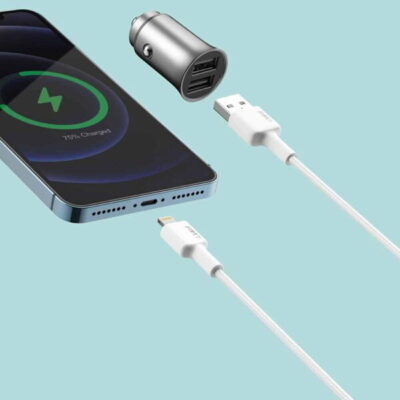 Aukey CB-BAL7 Cáp A-Lightning MFi 0.9m - <ul> <li>Model: CB-BAL7</li> <li>Cáp sạc USB-A to Lightning này là một lựa chọn hoàn hảo cho những ai sở hữu iPhone hoặc iPad.</li> <li>Màu sắc: đen và trắng</li> <li>Chất liệu nylon siêu bền</li> <li>Đầu nối Lightning được chứng nhận MFi bởi Apple</li> <li>Hỗ trợ sạc nhanh 12W</li> <li>Truyền dữ liệu với tốc độ cao lên đến 480Mbps.</li> <li>Chiều dài cáp 0.9m</li> <li>Bảo hành chính hãng 18 tháng</li> <li> <div class="w-2/5 text-textOnWhiteSecondary b2-regular">Cổng cáp kết nối<span style="font-size: 14.4px; color: #000000;"> : Đầu ra: Lightning - </span><span style="color: #000000; font-size: 14.4px;">Đầu vào: USB 3.0</span></div></li> </ul>