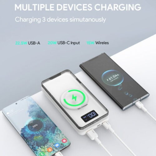 Aukey PB-WL02i Pin dự phòng Magsafe 10.000mAh 15w - Hình ảnh 6