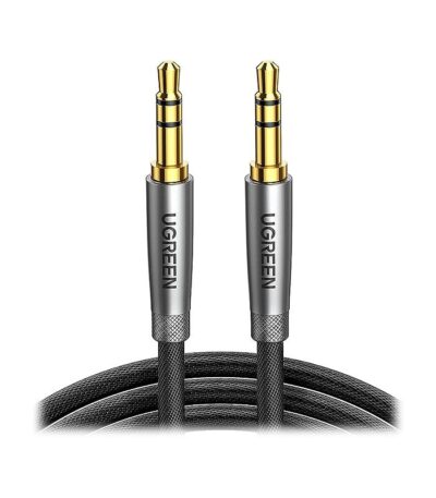 Cáp âm thanh 3.5mm Ugreen AV150 50355 - <ul> <li><strong>Mã sản phẩm:</strong> Ugreen AV150 50355</li> <li><strong>Loại:</strong> Cáp âm thanh 3.5mm</li> <li><strong>Chất liệu:</strong> Vỏ nylon bện, đầu nối mạ vàng</li> <li><strong>Chiều dài:</strong> 1m</li> <li><strong>Màu sắc:</strong> Xám</li> <li><strong>Giao diện:</strong> Jack 3.5mm đực x 2</li> <li><strong>Tương thích:</strong> Nhiều thiết bị âm thanh có cổng 3.5mm</li> </ul>