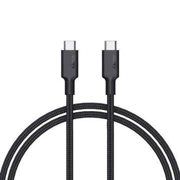 Aukey CB-CD21, Cáp C - C chip E Marker PD 100W, USB 3.1 Gen2 1.2m