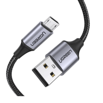 Ugreen 60146 Cáp sạc nhanh Micro USB 2.0 dài 1m