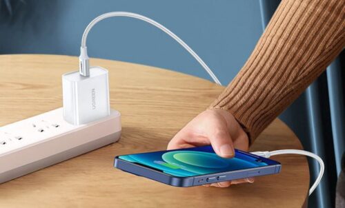 Cáp sạc nhanh USB C to Lightning MFI Ugreen 70523 (xám), 60759 (đen) - Hình ảnh 3