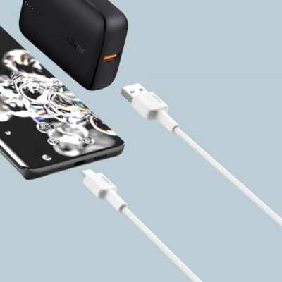 Aukey CB-CD30 Cáp USB A-C 0.9m - <ul> <li>Model: CB-CD30</li> <li>Màu sắc: Đen</li> <li>Cổng sạc: USB-A to USB-C</li> <li>Hỗ trợ sạc cho tất cả các sản phẩm sử dụng cổng sạc USB-C</li> <li>Tốc độ truyền dữ liệu 480Mbps</li> <li>Chất liệu: Siêu bền Nylon</li> <li>Chiều dài cáp 0.9m</li> </ul>