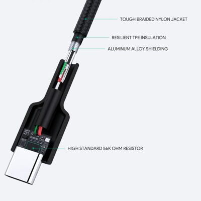 Aukey CB-CD30 Cáp USB A-C 0.9m - <ul> <li>Model: CB-CD30</li> <li>Màu sắc: Đen</li> <li>Cổng sạc: USB-A to USB-C</li> <li>Hỗ trợ sạc cho tất cả các sản phẩm sử dụng cổng sạc USB-C</li> <li>Tốc độ truyền dữ liệu 480Mbps</li> <li>Chất liệu: Siêu bền Nylon</li> <li>Chiều dài cáp 0.9m</li> </ul>