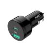 Aukey CC-Y7 Sạc Ô Tô 1 Cổng USB Aipower 1 Cổng Type-C Power Delivery 39W