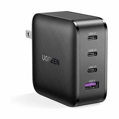 Ugreen CD224 - Củ sạc siêu nhanh Ugreen 65W cho máy tính, điện thoại Nexode|GaN| 4 cổng Sạc Nhanh