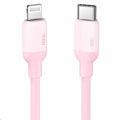 Cáp sạc nhanh USB C to Lightning MFI Ugreen US387 - <ul> <li>Cáp sạc nhanh USB C to Lightning MFI Ugreen US387</li> <li>Chiều dài 1M</li> <li>MFi Ceritified</li> <li>Chức năng: Sạc & Đồng bộ hóa dữ liệu</li> <li>PD sạc nhanh tối đa 3A</li> <li>Tốc độ lên đến 480Mbps</li> </ul>