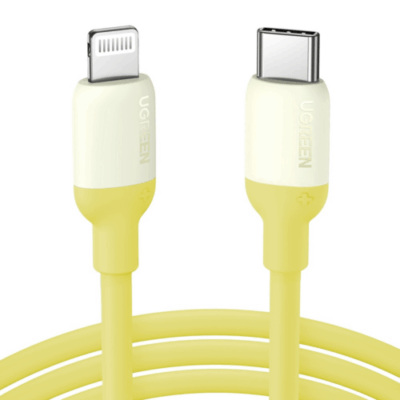 Cáp sạc nhanh USB C to Lightning MFI Ugreen US387 - <ul> <li>Cáp sạc nhanh USB C to Lightning MFI Ugreen US387</li> <li>Chiều dài 1M</li> <li>MFi Ceritified</li> <li>Chức năng: Sạc & Đồng bộ hóa dữ liệu</li> <li>PD sạc nhanh tối đa 3A</li> <li>Tốc độ lên đến 480Mbps</li> </ul>