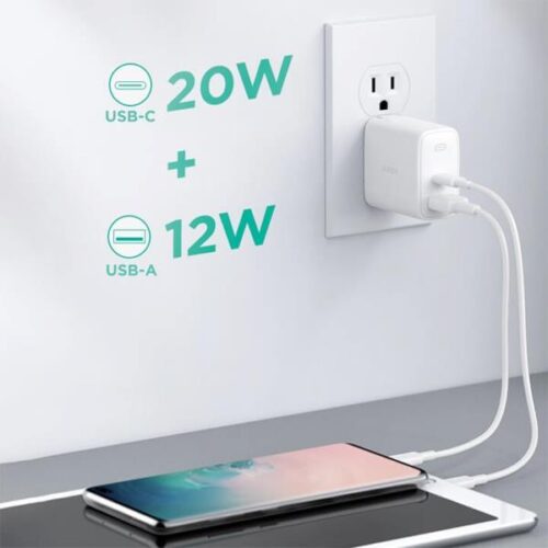 Combo PA-F3S và cáp C to Lightning CB-CL3 sạc nhanh cho iphone 20w - Hình ảnh 5