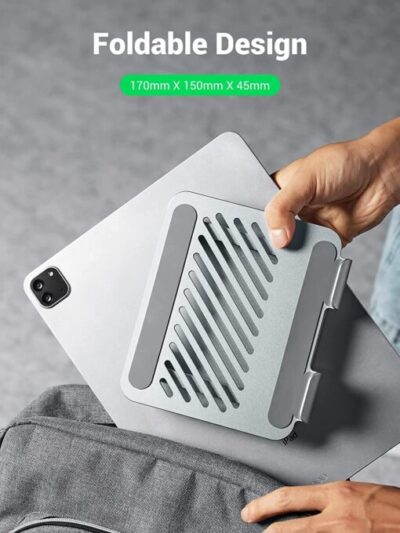 Giá đỡ máy tính bảng, laptop Ugreen LP339 90396 - <ul> <li><strong>Mã sản phẩm:</strong> Ugreen LP339 90396</li> <li><strong>Loại:</strong> Giá đỡ máy tính bảng, laptop</li> <li><strong>Chất liệu:</strong> Hợp kim nhôm + Silicone</li> <li><strong>Kích thước:</strong> 170 x 148 x 45 mm</li> <li><strong>Trọng lượng:</strong> 1998g</li> <li><strong>Kích thước máy tính bảng/laptop tương thích:</strong> 4.7 inch - 12.9 inch</li> <li><strong>Màu sắc:</strong> Bạc</li> </ul>