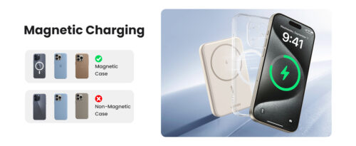 Pin sạc dự phòng Nam châm Ugreen PB560 5000mAh - Hình ảnh 6