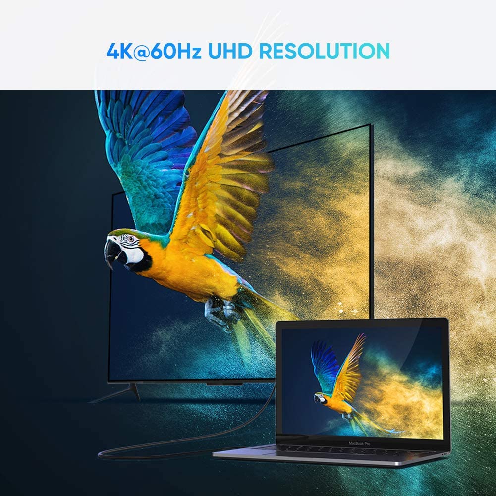 Cáp chuyển Type-C sang HDMI UGREEN MM142 15 Cáp chuyển Type-C sang HDMI UGREEN MM142