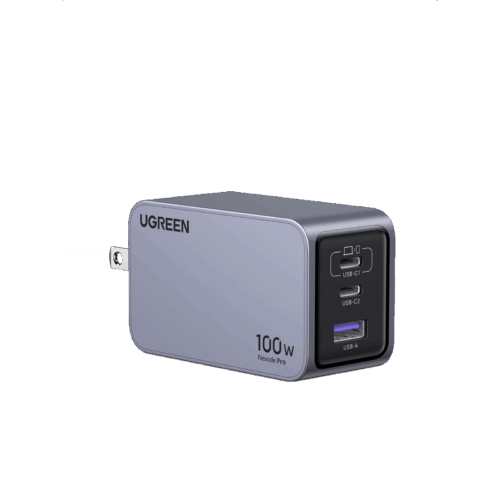 Bộ sạc nhanh Ugreen NexodeGaN Pro 100W X757 - 25873 | Sạc nhanh đồng thời 3 Cổng | Samsung PPS 45W PD 100W