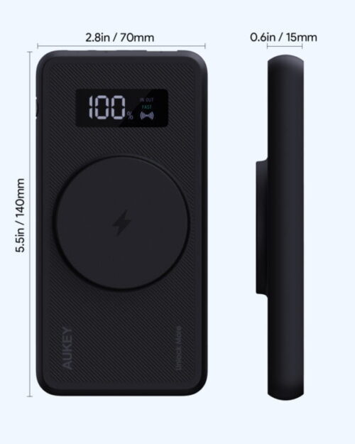 Aukey PB-WL01i Pin dự phòng Magsafe 10.000mAh 15w - Hình ảnh 11