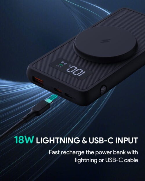 Aukey PB-WL01i Pin dự phòng Magsafe 10.000mAh 15w - Hình ảnh 8