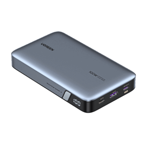 Pin sạc dự phòng 100W 20000mAh UGREEN Nexode PB720 USB-C PD/QC 3.0 PPS | 2C1A cho điện thoại, laptop