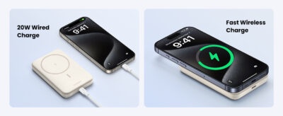 Pin sạc dự phòng không dây từ tính 10000mah Ugreen PB561 - <ul> <li>Pin sạc dự phòng không dây từ tính 10000mah Ugreen PB561</li> <li>USB-C Input/Output: 5V--3A/9V--2.22A/12V--1.67A 20W Max</li> <li>Total Output: 5V/3A 15W Max</li> <li>Wireless Charging Output: 15W Max(Output for iOS Devices: 7.5W)</li> <li>Battery capacity: 10000mAh 3.7V (37Wh)</li> <li>Rated capacity: 6250mAh(TYP 5V 3A)</li> <li>Product Size: 105.8*68.7*19.3mm</li> </ul>