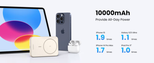 Pin sạc dự phòng không dây từ tính 10000mah Ugreen PB561 - Hình ảnh 8