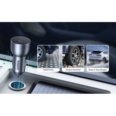 Bộ sạc xe hơi Ugreen CD213 70594 - <ul> <li>Model: Ugreen CD213 70594</li> <li>Điện áp vào: DC12-24V</li> <li>Cổng ra: 2 cổng USB-C  5V/3A, 9V/2.22A, 12V/1.67A, Support PD3.0</li> <li>Công suất cổng ra (mỗi cổng): 20W (tối đa)</li> <li>Tổng công suất: 40W (tối đa)</li> <li>Chất liệu vỏ: Hợp kim nhôm</li> </ul>