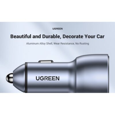 Bộ sạc xe hơi Ugreen CD213 70594 - <ul> <li>Model: Ugreen CD213 70594</li> <li>Điện áp vào: DC12-24V</li> <li>Cổng ra: 2 cổng USB-C  5V/3A, 9V/2.22A, 12V/1.67A, Support PD3.0</li> <li>Công suất cổng ra (mỗi cổng): 20W (tối đa)</li> <li>Tổng công suất: 40W (tối đa)</li> <li>Chất liệu vỏ: Hợp kim nhôm</li> </ul>