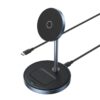 Ugreen CD317 - Đế sạc không dây từ tính 2 trong 1 Ugreen, Đầu cắm USB-C PD, Sạc đồng thời 2 thiết bị - <ul> <li>Model: Ugreen 50799</li> <li>Củ sạc: 20w</li> <li>Cáp sạc: C to lightning mfi</li> <li>Màu sắc: Trắng/ Đen</li> </ul>