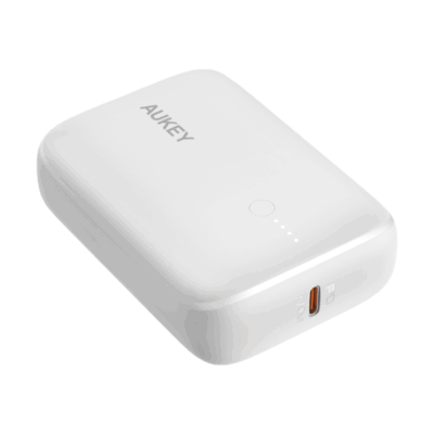 Aukey PB-N83S Pin dự phòng 10.000mAh - <ul> <li>Model: PB-N83S</li> <li>Dung lượng: 10000mAh / 37Wh</li> <li>Công nghệ: Power Delivery 3.0, Quick Charge 3.0, SCP</li> <li>USB-C Input (PD3.0): DC 5V 2.4A / 9V 2A / 12V 1.5A</li> <li>USB-C Output (PD3.0): DC 5V 2.4A / 9V 2.22A / 12V 1.67A USB-A Output: (QC3.0) DC 5V 2.4A / 9V 2A / 12V 1.5A</li> <li>SCP: 4.5V 5A / 5V 4.5A</li> <li>Công suất nguồn ra: 22.5W</li> <li>Kích thước: 27.0 x 57.7 x 80.5mm</li> <li>Trọng lượng: 174g</li> <li>Bảo hành chính hãng 18 tháng</li> <li>Hộp sản phẩm gồm: Pin sạc AUKEY PB-N83S, cáp sạc USB-A to C, hướng dẫn sử dụng</li> </ul>