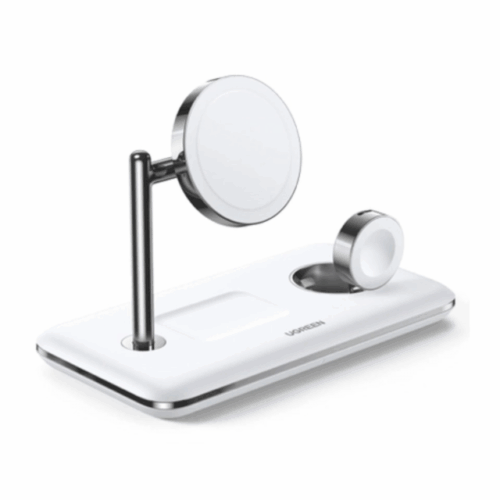 Ugreen CD278 - Đế Sạc Không Dây hít từ tính 3 in 1, công suất 25W