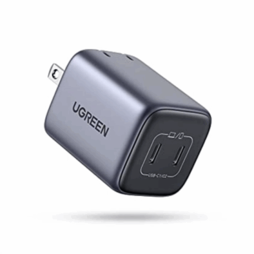 Ugreen CD294 - Củ sạc nhanh Ugreen 45W Nexode, Công nghệ GaN, 2 cổng Type C
