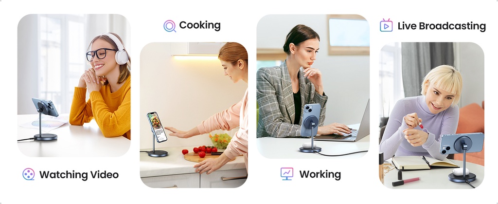 Ugreen CD317 - Đế sạc không dây từ tính 2 trong 1 Ugreen, Đầu cắm USB-C PD, Sạc đồng thời 2 thiết bị - <ul> <li>Model: Ugreen CD317</li> <li class="QN2lPu">Sạc đồng thời 2 thiết bị</li> <li class="QN2lPu">Tương thích với điện thoại thông minh và tai nghe</li> <li class="QN2lPu">Điện áp đầu vào: 5V/3A; 9V/3A</li> <li class="QN2lPu">Công suất tối đa 20W</li> <li class="QN2lPu">Sạc nhanh an toàn</li> <li class="QN2lPu">Đèn LED báo hiệu</li> <li class="QN2lPu">Khóa từ chắc chắn</li> </ul>