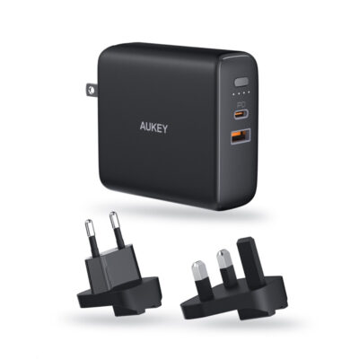 Củ Sạc Kiêm Sạc Dự Phòng 2in1 Aukey PA-PD20 - 20W 5000mAh- Hỗ Trợ Sạc Nhanh Type C PD3.0
