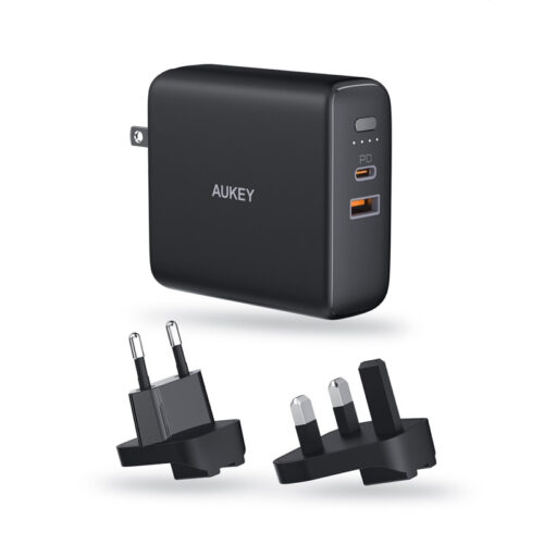 Củ Sạc Kiêm Sạc Dự Phòng 2in1 Aukey PA-PD20 - 20W 5000mAh- Hỗ Trợ Sạc Nhanh Type C PD3.0