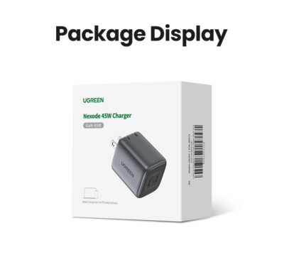 Ugreen CD294 - Củ sạc nhanh Ugreen 45W Nexode, Công nghệ GaN, 2 cổng Type C - <ul> <li>Model: Ugreen CD294 45W</li> <li>Chân cắm: dẹt EU, tròn US</li> <li>Màu sắc: Trắng, Xám</li> <li>Tổng công suất: 45w</li> </ul>    