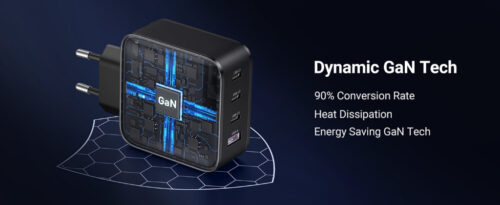Củ sạc siêu nhanh UGREEN 100W CD226 Nexode GaN II cho máy tính, điện thoại  - 4 cổng sạc - Hình ảnh 2