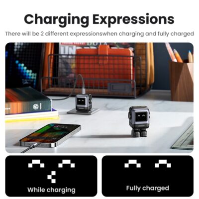 Củ sạc siêu nhanh UGREEN CD359 Nexode Robot GaN Mini 30W, LED màn hình, Công nghệ PD3.0/QC4.0/PPS - <ul> <li>Model: UGREEN CD359 Nexode Robot GaN Mini 30W</li> <li>Công suất: 30w</li> <li>Đầu vào: 100-240V~50/60Hz 800mA Max</li> <li>Đầu ra: 5.0V 3.0A/9.0V 3.0A/12.0V 2.5A/15.0V 2.0A/20.0V 1.5A/3.3-11.0V 2.7A</li> </ul> [wpcode id="2387"]