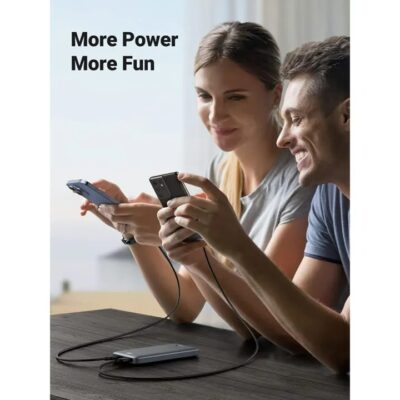 Ugreen PB198 - Pin sạc dự phòng Ugreen PD 20W+22.5W, 2 cổng USB-A & USB-C, 10000mAh, sạc nhanh 2 chiều - <ul> <li>Model: Ugreen PB198</li> <li>Tính năng: Sạc nhanh dự phòng di động 10000mAh</li> <li>Dung lượng định mức: 10000mAh điện áp 3.7V</li> <li>Dung lượng thực tế: 6250mAh điện áp 5V</li> <li>Chất liệu: PC + ABS</li> <li>Có LED báo dung lượng pin</li> <li>Loại Pin: Li-polymer (Pin ATL nhà máy Apple)</li> <li>Có Chip bảo vệ quá điện áp, quá dòng, quá nhiệt...</li> <li>Cổng USB-C: 5V/3A, 9V/2.22A, 12V/1.5A tối đa 20W (2 chiều)</li> <li>Cổng USB-A: 5V/3A, 9V/2A, 12V/1.5A, 4.5V/5A, 5V/4.5A tối đa 22.5W</li> <li>Đầu ra đồng thời 2 cổng: Tối đa 5V/2.4A</li> <li>Giao thức: SCP/QC3.0/PD3.0/PPS/FCP/APPLE 5V2.4A/SAMSUNG 5V2A/BC1.2.</li> <li>Màu: đen</li> <li>Trọng lượng: 242g</li> </ul>