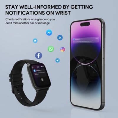 Đồng hồ thông minh AUKEY SW-1 Màn LCD 1,69 inch Thời gian chờ 25 ngày Kháng nước IP68 hỗ trợ iOS & Android - <ul> <li class="irIKAp">Model: Đồng hồ thông minh AUKEY SW-1</li> <li class="irIKAp">Màn hình: Màn hình LCD 1,69 inch</li> <li class="irIKAp">Độ phân giải: 240 x 280p</li> <li class="irIKAp">Phiên bản Bluetooth : Bluetooth 5.0</li> <li class="irIKAp">Cảm biến: Cảm biến nhịp tim, cảm biến oxy máu, cảm biến G</li> <li class="irIKAp">Dung lượng pin: 200mAh</li> <li class="irIKAp">Tuổi thọ pin: Lên tới 25 ngày</li> <li class="irIKAp">Nhiệt độ hoạt động: -20°C – 45°C / -4°F – 113°F</li> <li class="irIKAp">Xếp hạng IP: IP68</li> <li class="irIKAp">Khả năng tương thích hệ thống: Android 5.5 / iOS 11 trở lên</li> <li class="irIKAp">Nền tảng đồng bộ hóa dữ liệu: Ứng dụng AUKEY Fit Pro</li> <li class="irIKAp">Kích thước thân đồng hồ: 4,4 x 3,65 x 1cm</li> <li class="irIKAp">Chiều rộng dây đeo đồng hồ: 2cm</li> <li class="irIKAp">Trọng lượng (bao gồm dây đeo đồng hồ): 34,2g</li> <li class="irIKAp">Có hổ trợ Tiếng Việt</li> </ul>