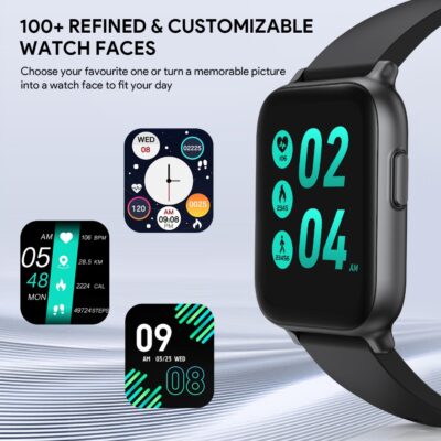 Đồng hồ thông minh AUKEY SW-1 Màn LCD 1,69 inch Thời gian chờ 25 ngày Kháng nước IP68 hỗ trợ iOS & Android - <ul> <li class="irIKAp">Model: Đồng hồ thông minh AUKEY SW-1</li> <li class="irIKAp">Màn hình: Màn hình LCD 1,69 inch</li> <li class="irIKAp">Độ phân giải: 240 x 280p</li> <li class="irIKAp">Phiên bản Bluetooth : Bluetooth 5.0</li> <li class="irIKAp">Cảm biến: Cảm biến nhịp tim, cảm biến oxy máu, cảm biến G</li> <li class="irIKAp">Dung lượng pin: 200mAh</li> <li class="irIKAp">Tuổi thọ pin: Lên tới 25 ngày</li> <li class="irIKAp">Nhiệt độ hoạt động: -20°C – 45°C / -4°F – 113°F</li> <li class="irIKAp">Xếp hạng IP: IP68</li> <li class="irIKAp">Khả năng tương thích hệ thống: Android 5.5 / iOS 11 trở lên</li> <li class="irIKAp">Nền tảng đồng bộ hóa dữ liệu: Ứng dụng AUKEY Fit Pro</li> <li class="irIKAp">Kích thước thân đồng hồ: 4,4 x 3,65 x 1cm</li> <li class="irIKAp">Chiều rộng dây đeo đồng hồ: 2cm</li> <li class="irIKAp">Trọng lượng (bao gồm dây đeo đồng hồ): 34,2g</li> <li class="irIKAp">Có hổ trợ Tiếng Việt</li> </ul>