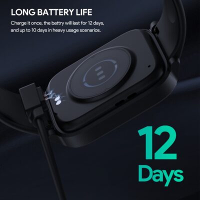 Đồng hồ thông minh AUKEY SW-1S Bluetooth 5.3 Theo dõi sức khỏe Màn LCD 1.69” inch Kháng nước IP68 Pin chờ 12 ngày - <ul> <li class="irIKAp">Model: Đồng hồ thông minh AUKEY SW-1S</li> <li class="irIKAp">Màn hình TFT LCD 1,69 inch</li> <li class="irIKAp">Độ phân giải: 240 x 280p</li> <li class="irIKAp">Phiên bản Bluetooth: Bluetooth: 5.3+BR/EDR</li> <li class="irIKAp">Cảm biến: Cảm biến PPG, cảm biến G</li> <li class="irIKAp">Dung lượng pin 210mAh Li-polymer</li> <li class="irIKAp">Tuổi thọ pin: Lên đến 12 ngày</li> <li class="irIKAp">Nhiệt độ hoạt động: -5°C - 45°C / 23°F - 113°F</li> <li class="irIKAp">Xếp hạng IP: IP68</li> <li class="irIKAp">Khả năng tương thích hệ thống: Android 5 / iOS 12 trở lên</li> <li class="irIKAp">Nền tảng đồng bộ hóa dữ liệu: Ứng dụng AUKEY Wearable</li> <li class="irIKAp">Kích thước thân đồng hồ: 45 x 38 x 9,8mm</li> <li class="irIKAp">Chiều rộng dây đeo đồng hồ: 22mm</li> <li class="irIKAp">Trọng lượng: 40g</li> </ul>