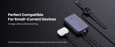 Pin sạc dự phòng 100W 20000mAh UGREEN Nexode PB720 USB-C PD/QC 3.0 PPS | 2C1A cho điện thoại, laptop - <ul> <li>- Model: Ugreen Nexode PB720 100w 20000mah</li> <li class="irIKAp">- Dung lượng pin 20.000mAh 14,4V(72Wh)</li> <li class="irIKAp">- Công suất định mức 11.300mAh (loại 5V 6A)</li> <li class="irIKAp">- Đầu vào USB-C/IN15V⎓3A/9V⎓3A/12V⎓3A/15V⎓3A/20V⎓3.25A</li> <li class="irIKAp">- Đầu ra USB-C1/OUT1 : 5V⎓3A/9V⎓3A/12V⎓3A/15V⎓3A/20V⎓5A</li> <li class="irIKAp">- Đầu ra USB-C2/OUT2 : 5V⎓3A/9V⎓3A/12V⎓2.5A</li> <li class="irIKAp">- Đầu ra USB-A/OUT3 : 10V⎓2.25A/5V⎓3A/9V⎓2A/12V⎓1.5A</li> <li class="irIKAp">- Tổng công suất 5V⎓6A/9V⎓6A/12V⎓5.5A/15V⎓3A/20V⎓5A</li> <li class="irIKAp">- Hổ trợ các chuẩn sạc : PD3.0/PD2.0/PPS/QC3.0/QC2.0/AFC/APPLE 5V2.4A/BC1.2/5V</li> <li class="irIKAp">‎- Đèn báo LED, Bảo vệ ngắn mạch, Bảo vệ quá tải, Sạc nhanh</li> <li class="irIKAp">- Khối lượng: 423 gam</li> <li class="irIKAp">- Kích thước: 13,9 x 8,2 x 2,6 cm</li> </ul>