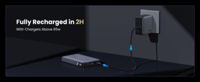 Pin sạc dự phòng 100W 20000mAh UGREEN Nexode PB720 USB-C PD/QC 3.0 PPS | 2C1A cho điện thoại, laptop - <ul> <li>- Model: Ugreen Nexode PB720 100w 20000mah</li> <li class="irIKAp">- Dung lượng pin 20.000mAh 14,4V(72Wh)</li> <li class="irIKAp">- Công suất định mức 11.300mAh (loại 5V 6A)</li> <li class="irIKAp">- Đầu vào USB-C/IN15V⎓3A/9V⎓3A/12V⎓3A/15V⎓3A/20V⎓3.25A</li> <li class="irIKAp">- Đầu ra USB-C1/OUT1 : 5V⎓3A/9V⎓3A/12V⎓3A/15V⎓3A/20V⎓5A</li> <li class="irIKAp">- Đầu ra USB-C2/OUT2 : 5V⎓3A/9V⎓3A/12V⎓2.5A</li> <li class="irIKAp">- Đầu ra USB-A/OUT3 : 10V⎓2.25A/5V⎓3A/9V⎓2A/12V⎓1.5A</li> <li class="irIKAp">- Tổng công suất 5V⎓6A/9V⎓6A/12V⎓5.5A/15V⎓3A/20V⎓5A</li> <li class="irIKAp">- Hổ trợ các chuẩn sạc : PD3.0/PD2.0/PPS/QC3.0/QC2.0/AFC/APPLE 5V2.4A/BC1.2/5V</li> <li class="irIKAp">‎- Đèn báo LED, Bảo vệ ngắn mạch, Bảo vệ quá tải, Sạc nhanh</li> <li class="irIKAp">- Khối lượng: 423 gam</li> <li class="irIKAp">- Kích thước: 13,9 x 8,2 x 2,6 cm</li> </ul>