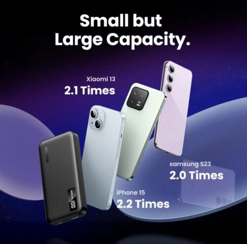 Pin sạc dự phòng 10000mAh Ugreen Slim PB311-25742 | Sạc nhanh 2 chiều | 22,5W PD 3.0 LED hiển thị - Hình ảnh 9