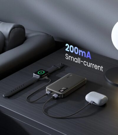 Pin sạc dự phòng 10000mAh Ugreen Slim PB311-25742 | Sạc nhanh 2 chiều | 22,5W PD 3.0 LED hiển thị - <ul> <li><span style="font-size: 100%;">Model: Ugreen Slim PB311-25742</span></li> <li class="QN2lPu">Màn hình kỹ thuật số</li> <li class="QN2lPu">Hỗ trợ PD 3.1、PD3.0、PPS 2.0、QC 3.0、AFC、FCP、SCP......</li> <li class="QN2lPu">USB-C1 Đầu vào: 5V ⎓3A/9V⎓3A/12V⎓3A/15V⎓3A/20V⎓3.25A 65W Max</li> <li class="QN2lPu">USB-C1 Đầu ra: 5V⎓3A/9V⎓3A/12V⎓3A/15V⎓3A/20V⎓5A 100W Max</li> <li class="QN2lPu">USB -C2 Đầu ra: 5V⎓3A/9V⎓3A/12V⎓2.5A Tối đa 30W</li> <li class="QN2lPu">Đầu ra USB-A: 10V⎓2.25A/5V⎓3A/9V⎓2A/12V⎓1.5A Tối đa 22.5W</li> <li class="QN2lPu">Tổng đầu ra: 5V⎓ 6A/9V⎓6A/12V⎓5.5A/15V⎓3A/20V⎓5A Tối đa 100W</li> <li class="QN2lPu">Dung lượng cell: 20000mAh</li> <li class="QN2lPu">Dung lượng định mức: 11300mAh (TYP 5V 6A)</li> <li class="QN2lPu">Năng lượng định mức: 72Wh (14.4V 5000mAh)</li> <li class="QN2lPu">Điện áp giới hạn sạc pin : 4.25V</li> <li class="QN2lPu">Thời gian sạc: Khoảng 2 giờ (với bộ sạc PD 65W)</li> <li class="QN2lPu">Kích thước: L139×W80.8×H26.7(mm)/L5.5.3×W3.2×H1.1(in)</li> <li class="QN2lPu">Loại pin : Pin Lithium-ion</li> </ul>