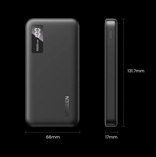 Pin sạc dự phòng 10000mAh Ugreen Slim PB311-25742 | Sạc nhanh 2 chiều | 22,5W PD 3.0 LED hiển thị - Hình ảnh 4